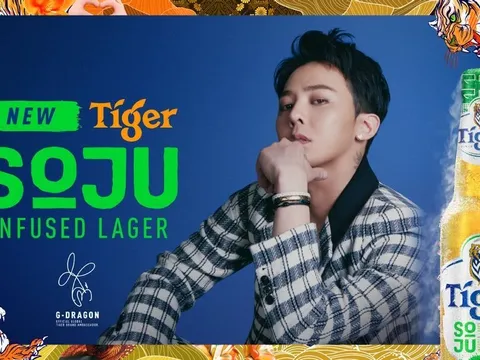 Tiger Beer ra mắt Tiger Soju Infused Lager hoàn toàn mới, hương vị sảng khoái độc đáo và trải nghiệm uống mới lạ