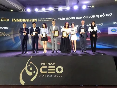 Thế hệ lãnh đạo bàn về đổi mới đưa doanh nghiệp Việt vươn tầm quốc tế  tại Vietnam CEO Forum 2023
