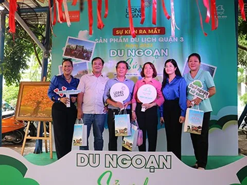 Quận 3 khai thác tour du lịch đường thủy "Du Ngoạn Sử Xanh"