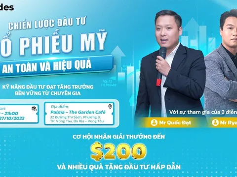 Workshop Offline: Chiến lược đầu tư cổ phiếu Mỹ an toàn và hiệu quả