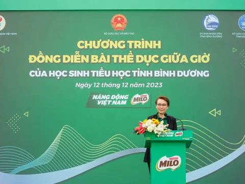 11.032 học sinh lập kỷ lục Việt Nam với màn đồng diễn thể dục ấn tượng