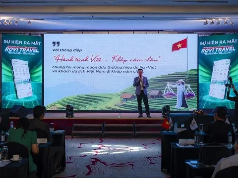 Ra mắt “Ứng dụng du lịch của người Việt" – Rovi Travel