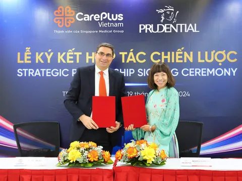 Prudential và CarePlus ký kết hợp tác chiến lược cung cấp dịch vụ chăm sóc sức khỏe, tầm soát tốt nhất