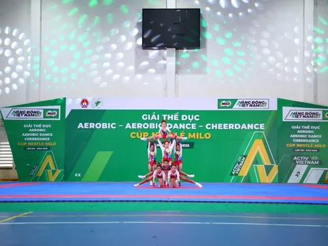 Mãn nhãn với màn trình diễn của 68 đội tại Giải thể dục Aerobic Cúp MILO lần VIII