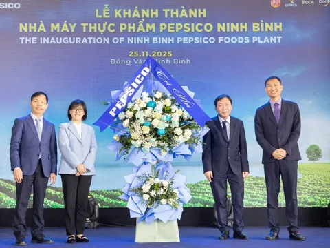Khánh thành Nhà máy thực phẩm PepsiCo đầu tiên tại miền Bắc